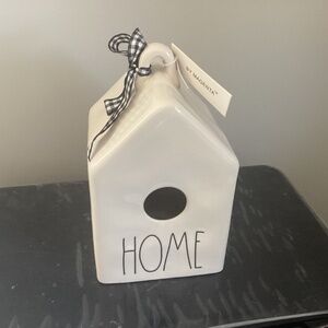 Rae Dunn home birdhouse